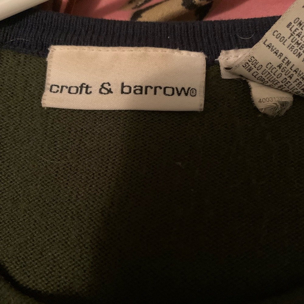 Croft & Barrow Sweater Jacket